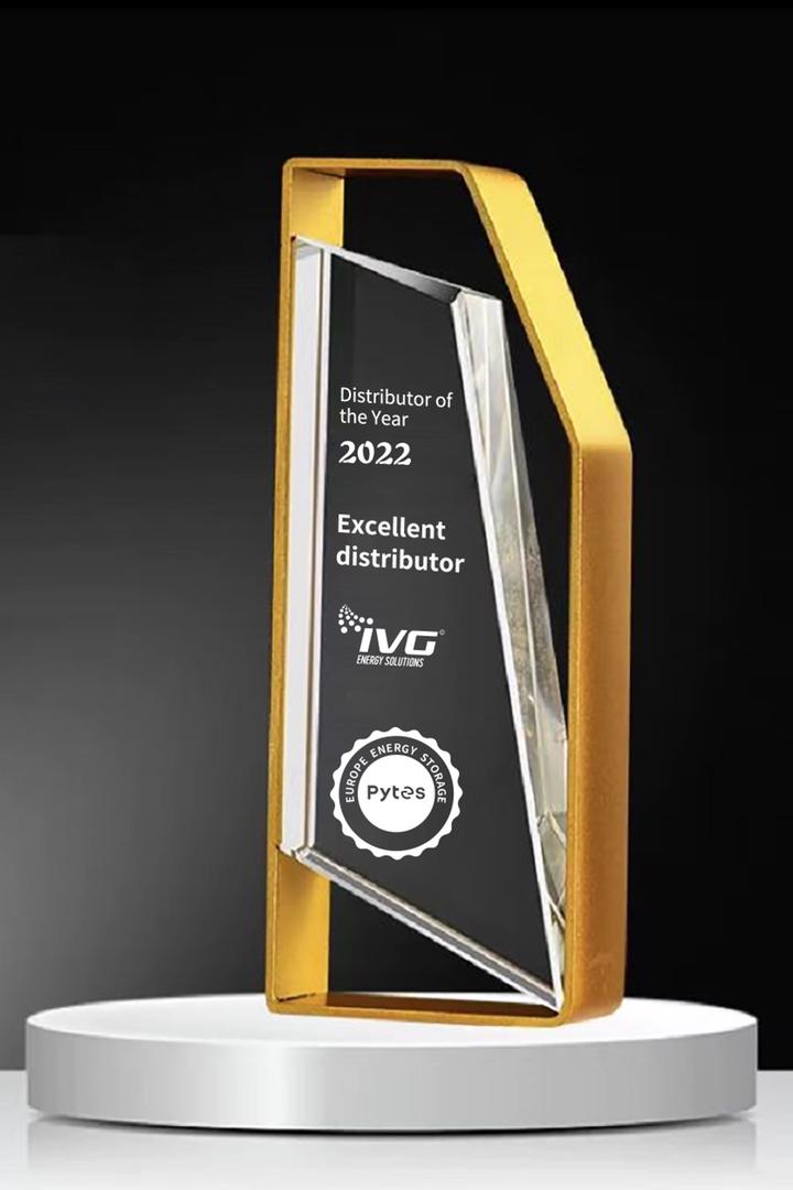 Pytes Award für den besten deutschen Distributor gewonnen IVG Energy