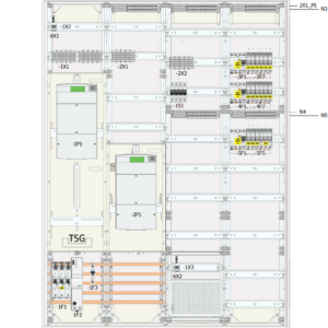 Eaton 3-Punkt Zählerschrank (MK8) xEnergy Main Pre-Wire, 400