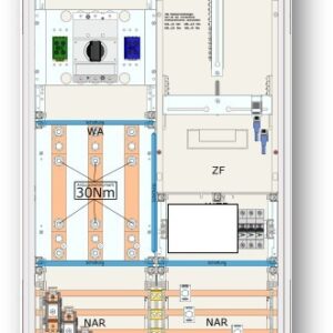 Eaton Wandlermessschrank 100A (Wandlermessung) – 3~ 230/400V