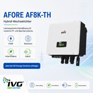 Afore 8kW Hybridwechselrichter 3Phasig Hochvolt