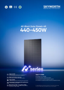 SKYWORTH Solavita 450Watt BF N-type QM210RTHCDH-450-48