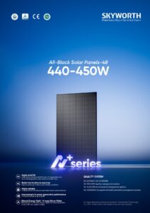 SKYWORTH Solavita 450Watt BF N-type QM210RTHCDH-450-48