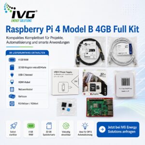 Raspberry Pi 4 Model B 4GB Full Kit