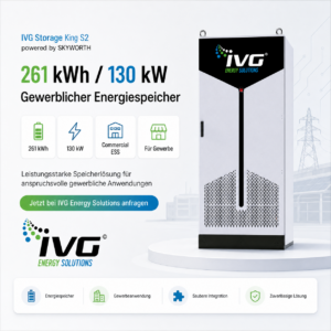 IVG Storage King ELF L1 112KWH 100KW & 112KWH(Intelligent Ai